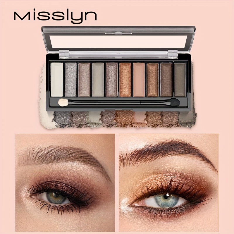 Nude Eyeshadow Palette Matte Shimmer Shades