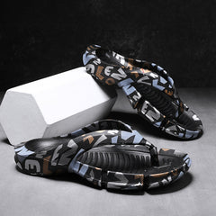 Men's Arch Support Flip Flops Summer Comfort Lightweight Non Slip Sandals