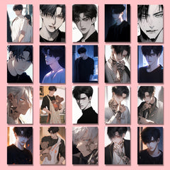 54pcs Handsome Character Stickers for Mobile Phone Case Luggage Notebook
