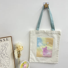 Dreamy Rabbit Canvas Bag for Children