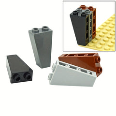 30pcs Building Blocks 2449 Inclined Brick DIY Assembly MOC Educational Toy