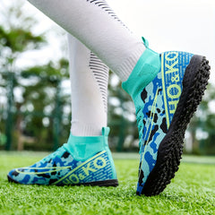 Men's High Top Non Slip AG Football Cleat