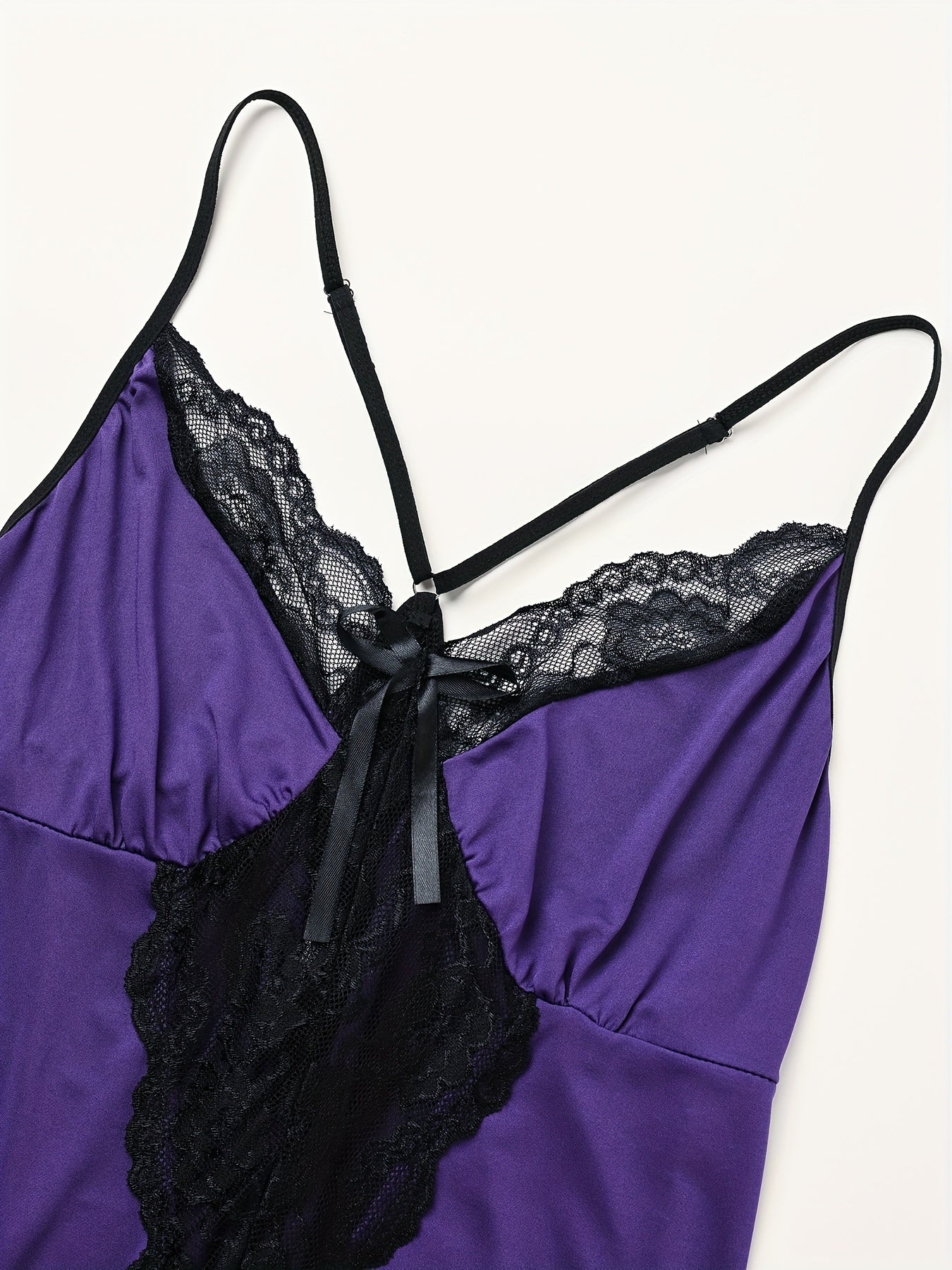 3 Pack Sexy Nightdress Set - Lace Racer Back Cami