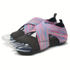 Women's Non slip Cross Strap Yoga Socks