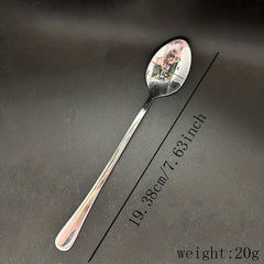 Dad's Coffee Hand Stamped Spoon Father's Gift Dad Birthday