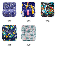 Adjustable Pocket Diapers for Baby Girls & Boys 3-15kg