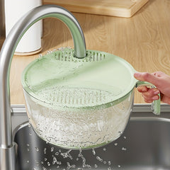 1pc Fruit And Vegetable Draining Basket Kitchen Accessory