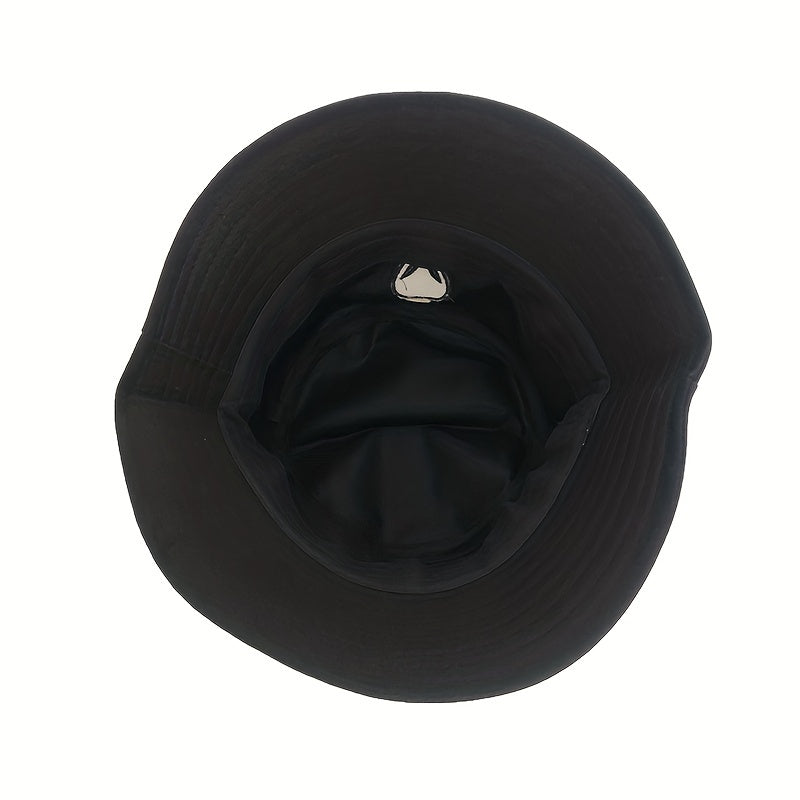 Alien Embroidered Bucket Hat Couple Basin Hat Lightweight Sunshade Cap