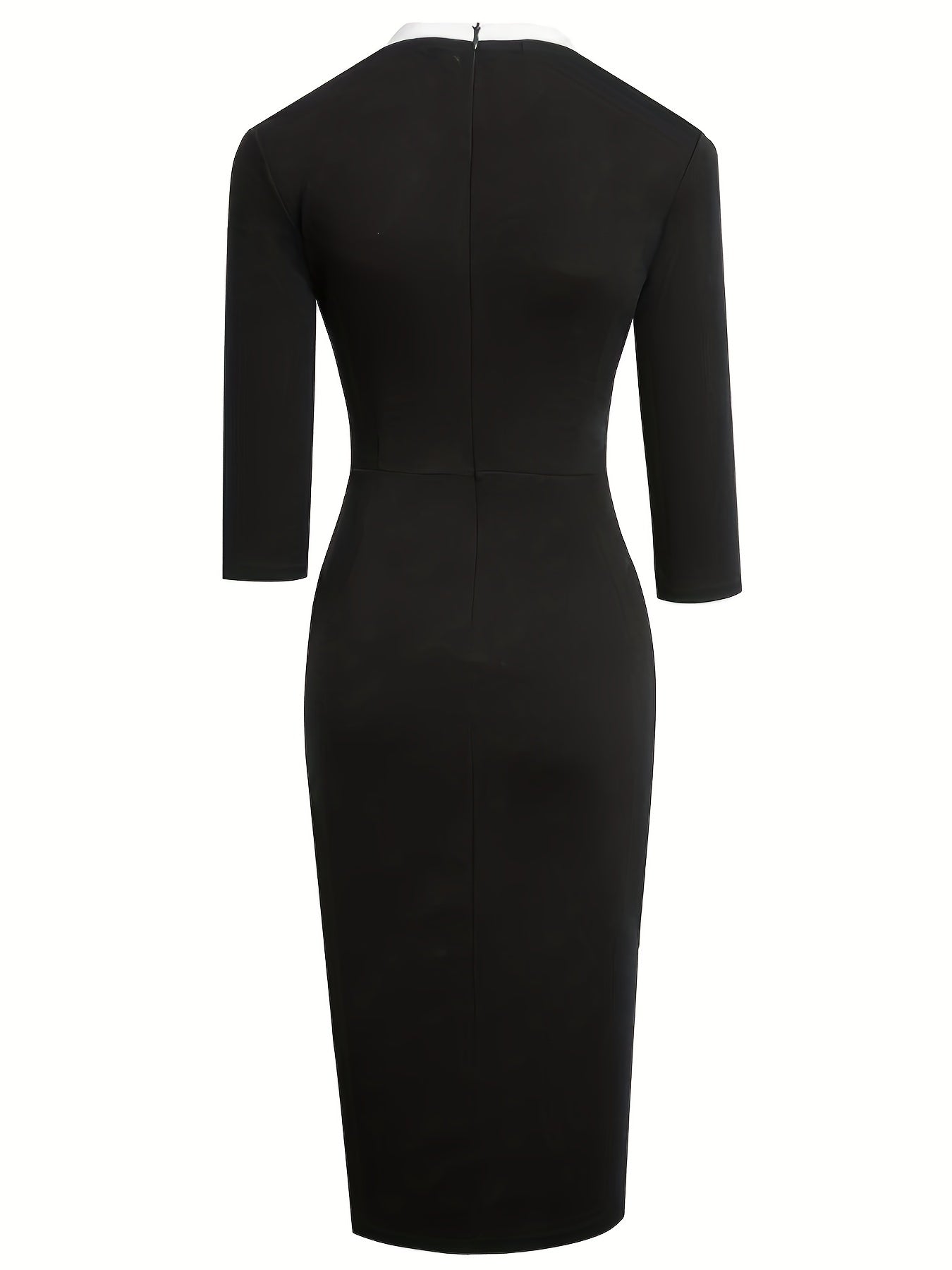 Bodycon Dress 3/4 Sleeve Pencil Dress Women's Clothing