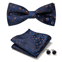 Men's Creative Bow Tie Set For Wedding Party
