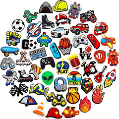 Random Sports Shoe Charms 30-400pcs For Shoes Decoration
