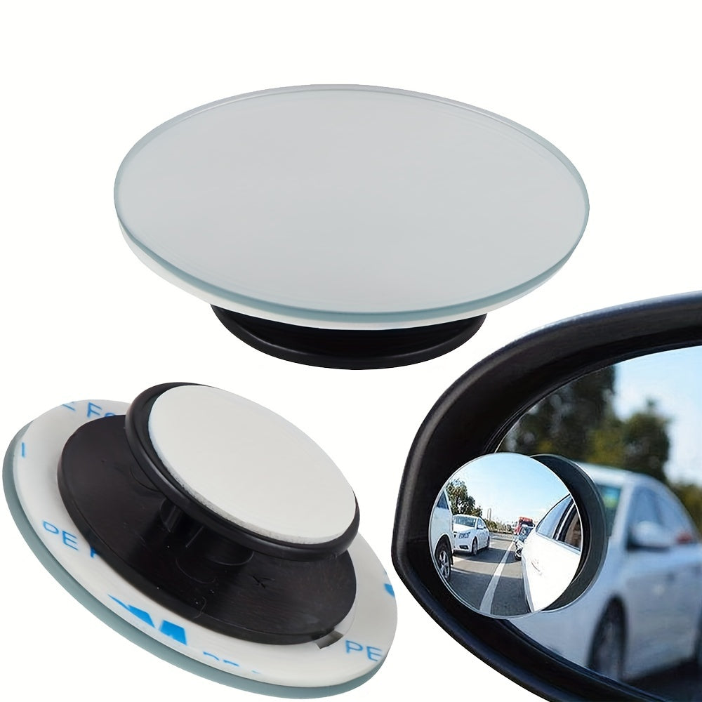 Car Infinity Small Round Mirror 360 Degree Reverse Blind Spot Mirror