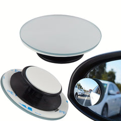 Car Infinity Small Round Mirror 360 Degree Reverse Blind Spot Mirror