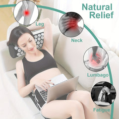Acupressure Massage Mat and Pillow Set Relieve Back and Neck Stress