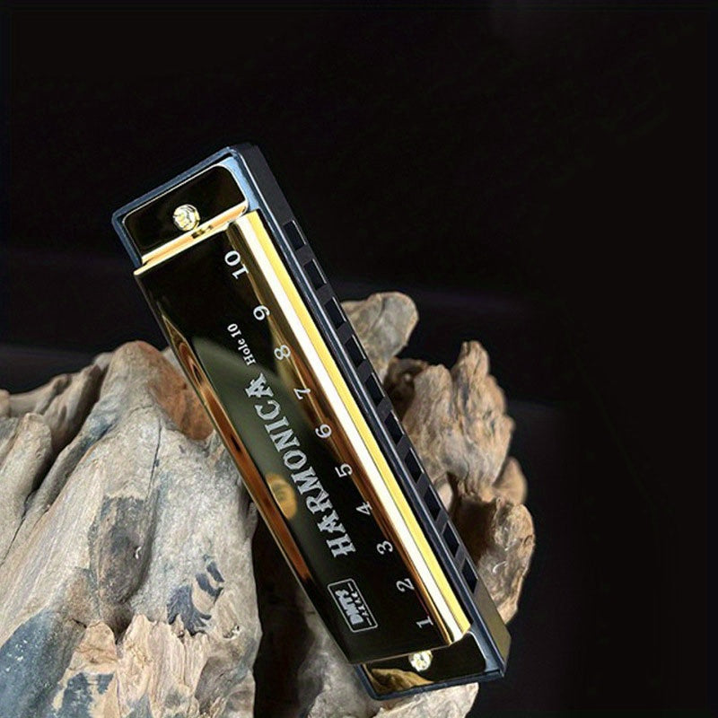 10 Holes Blues Harmonica For Beginner