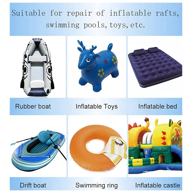 10pcs Repair Glue Patch Kit for Inflatables Boat Pool Yoga Ball