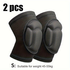 2pcs Anti Collision Sponge Knee Pads Soft Breathable Sports Volleyball Training