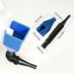 6PCS Flexible Draining Tool Snap Universal Plastic Clasp Convenient Funnels