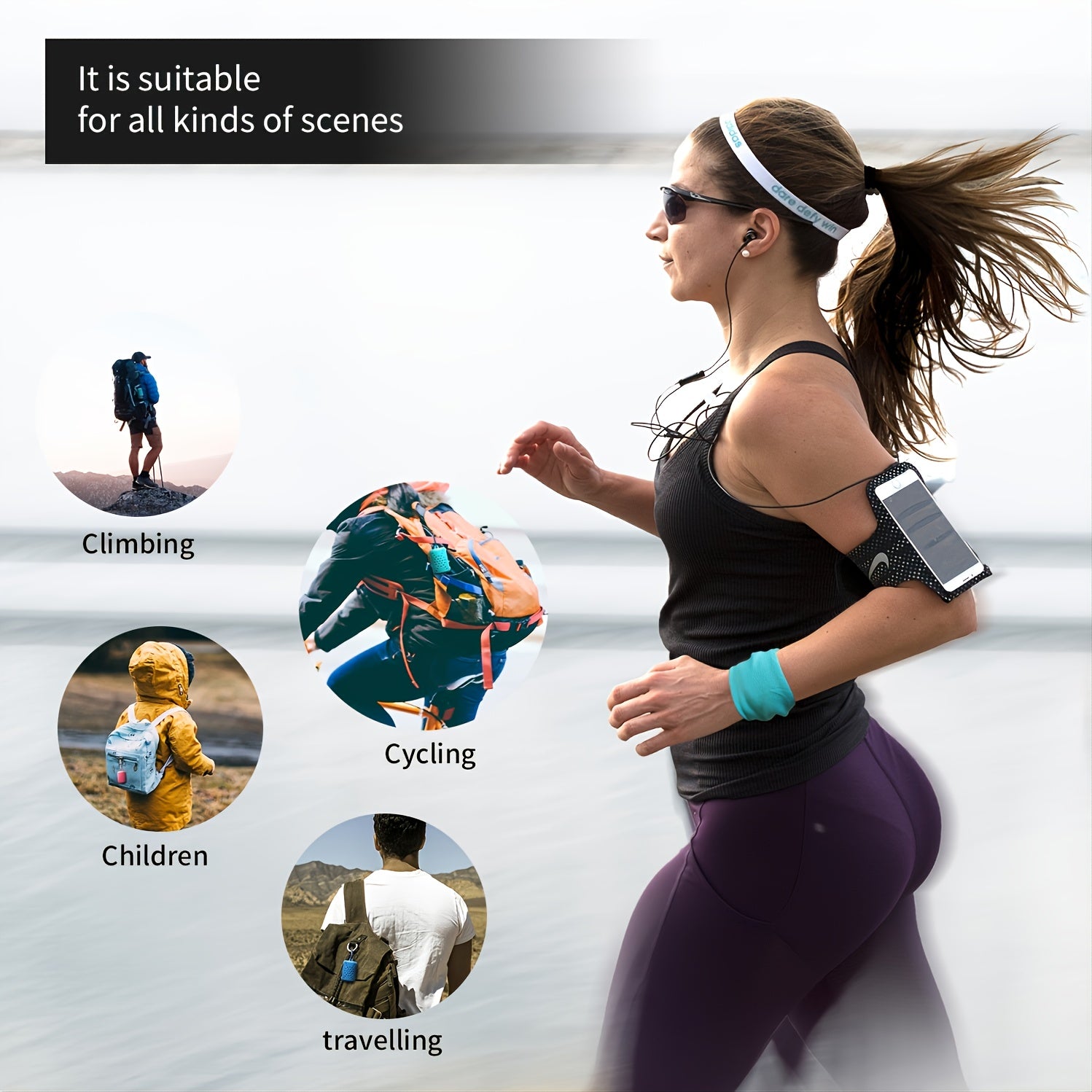 Mutao Microfiber Quick Drying Towel for Sports Gym Yoga
