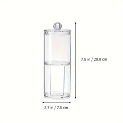 Acrylic Cotton Pads Holder Makeup Storage Containers