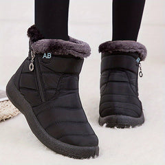 Women's Platform Snow Boots Warm Velvet Winter Comfy Boots