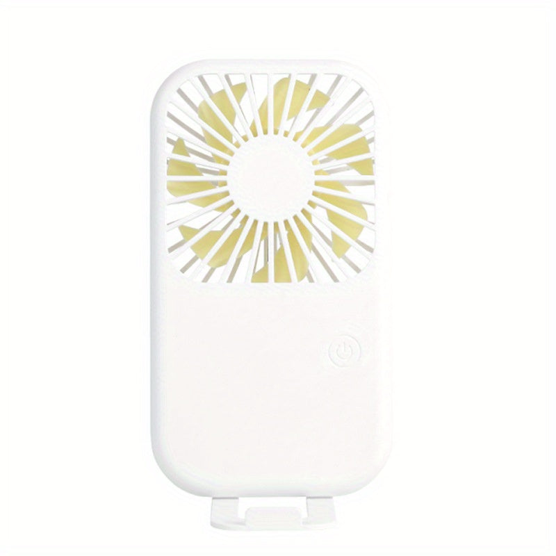 Mini Handheld Fan USB Rechargeable Small Portable Fan