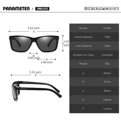 PARANOID Polarized Sunglasses For Men Women P8652