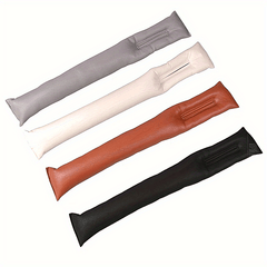 2pcs Car Seat Gap Stopper Strip Car Edge Seam Leak-proof Strip