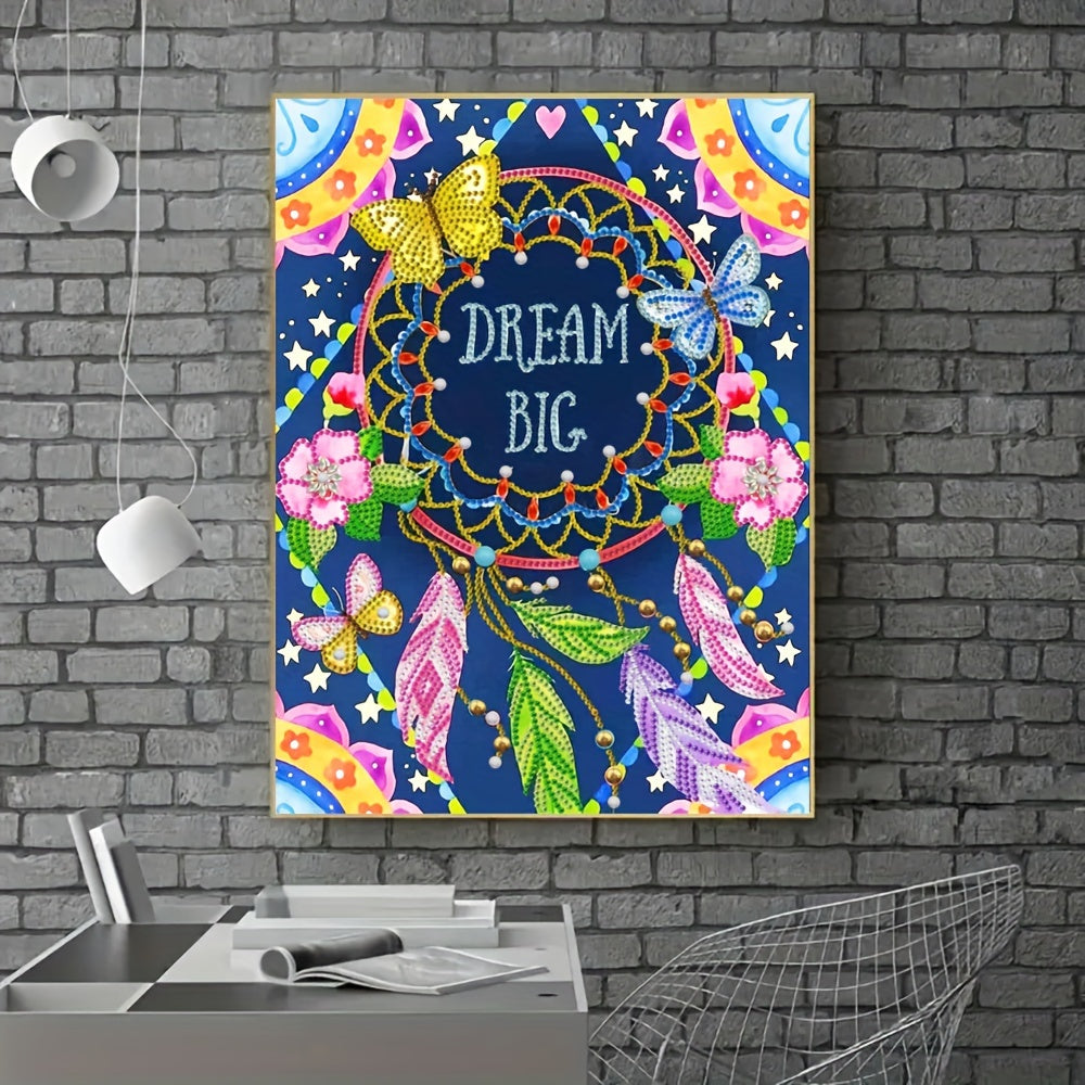 Wind Chime Dream Catcher Diamond Painting Kit DIY 5D Partial Diamond Painting