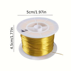 100m 14K Real Plated Copper Wire for Jewelry Making Supplies