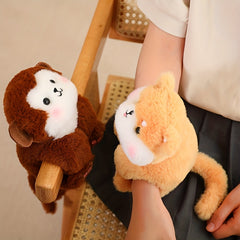 Slap Bracelet Stuffed Animal Raccoon Plush Toy