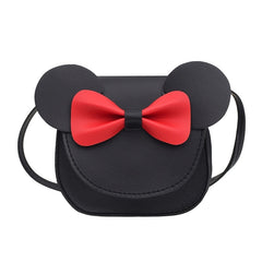 Kids Crossbody Bag with Bow Shoulder Strap Mini Coin Purse for Girls