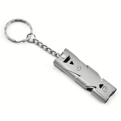 Emergency Whistle with Keychain for Outdoor Safety