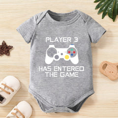 Baby Boys Graphic Print Short Sleeve Onesie
