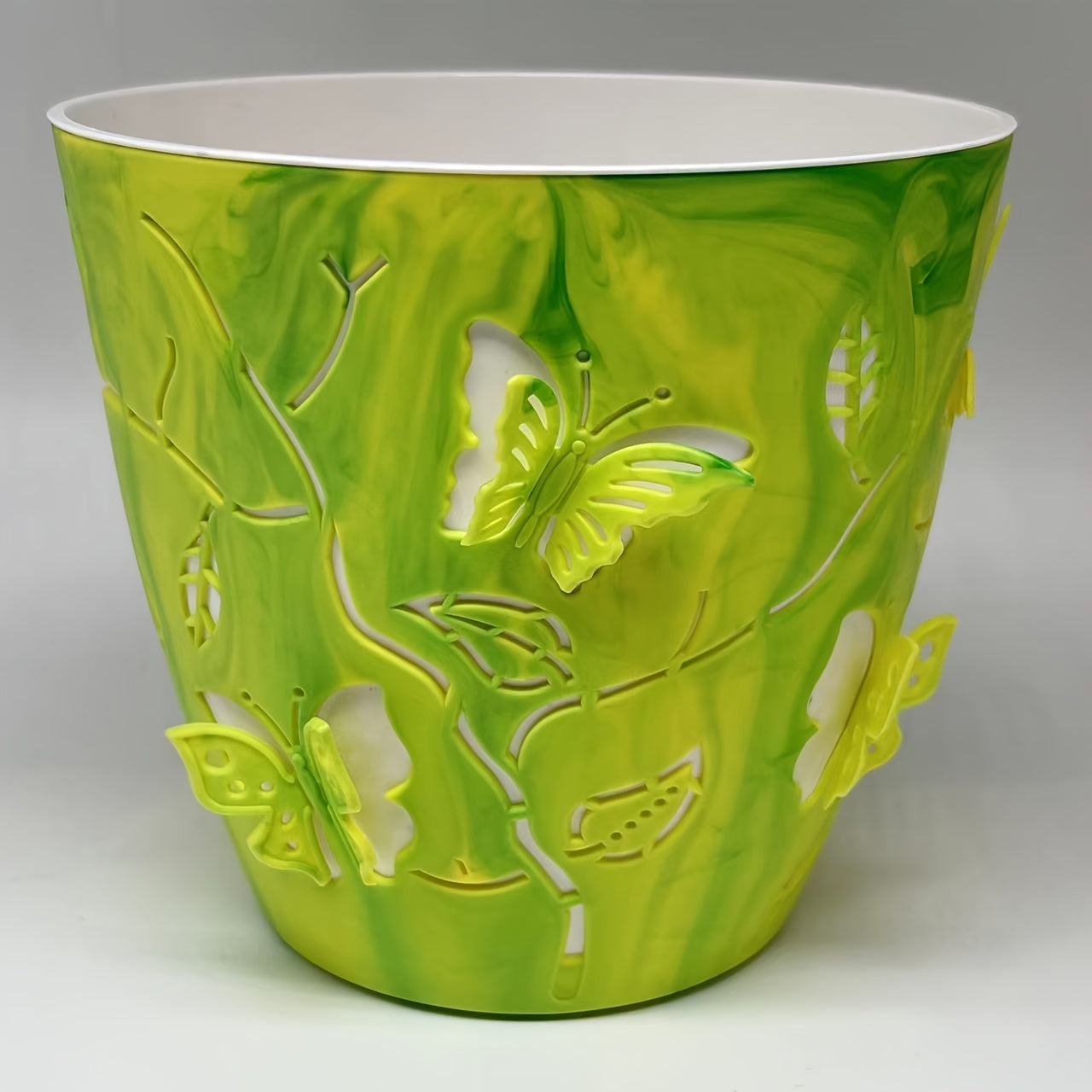 3D Cartoon Butterfly Self-suction Flower Pot Decoration