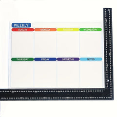 Monthly Calendar Magnetic Sticker Easy To Erase