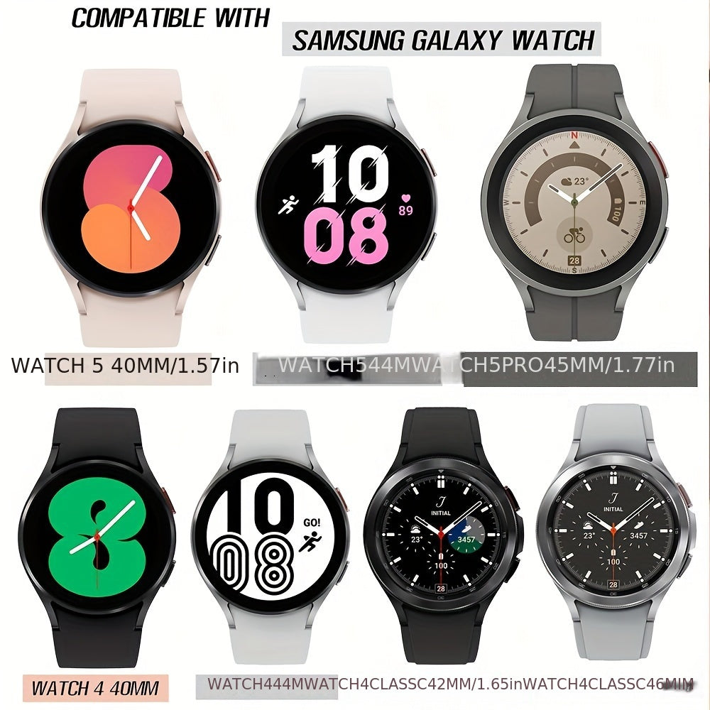 Silicone Strap for Galaxy Watch 5 4 6 44mm 40mm 4 Classic 46mm 42mm