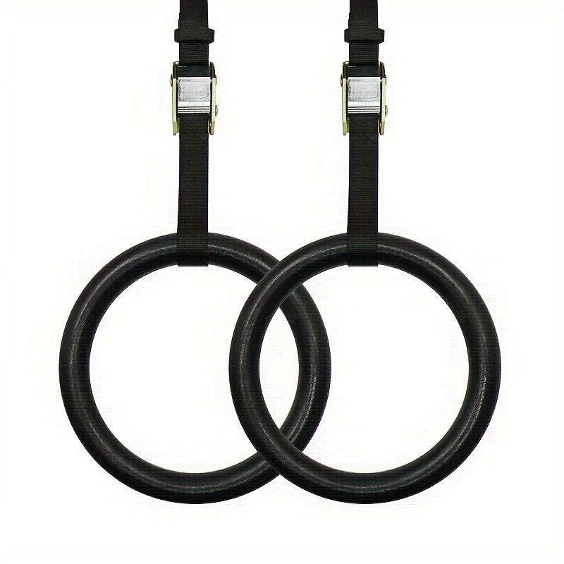 Adjustable Gymnastics Fitness Hanging Ring High Load-bearing