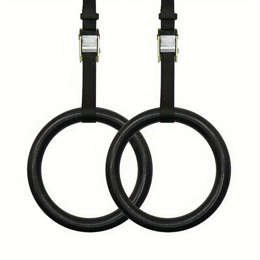 Adjustable Gymnastics Fitness Hanging Ring High Load-bearing