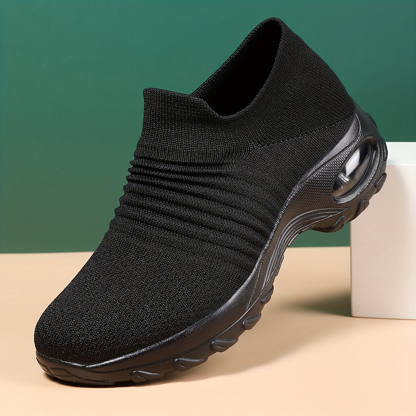 Women's Air Cushion Flying Sneakers with Breathable Comfort