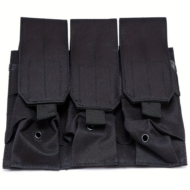1pc Triple Magazine Pouch MOLLE Bag