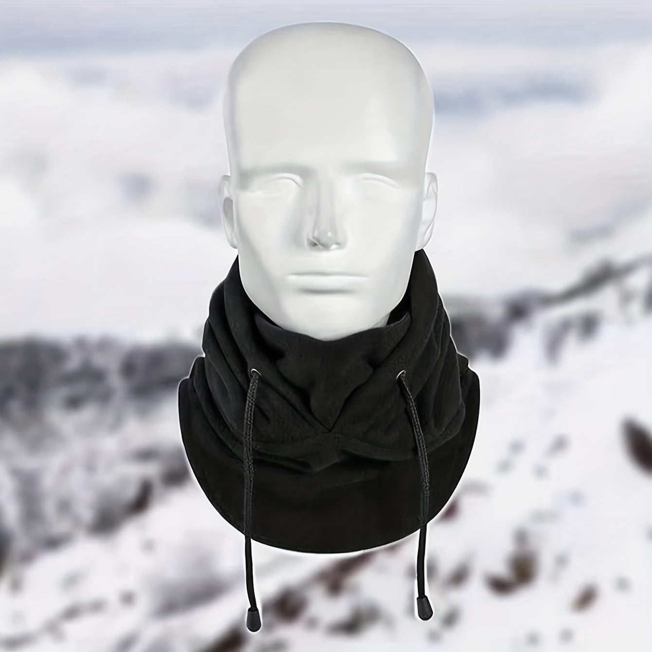 Winter Windproof Thicken Fleece Warm Balaclava For Cycling Hiking Skiing