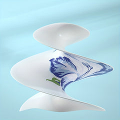 Printed Silicone Swimming Cap Waterproof Non-slip Elastic Long/Short Hair