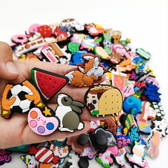 Assorted Funny Shoe Charms Decoration - 101pcs