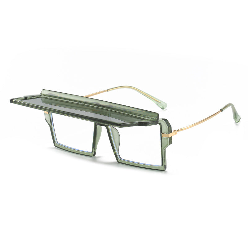 European American Flip Integrated Hip Hop Sunglasses