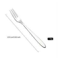 Stainless Steel Serving Fork for Fruits Salads Desserts Noodles