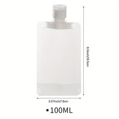 5 Pcs Travel Storage Pouch Lightweight Shampoo Container