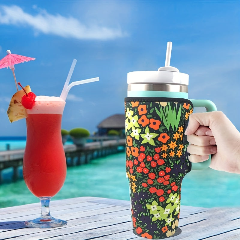 40oz Insulated Cup Sleeve - Keep Drinks Hot/Cold, Non-Slip Protection
