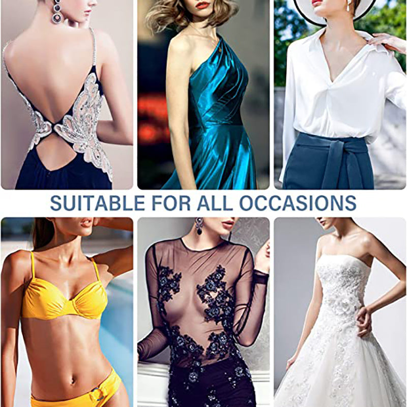 5 Pairs Women's Invisible Silicone Bra Sticker