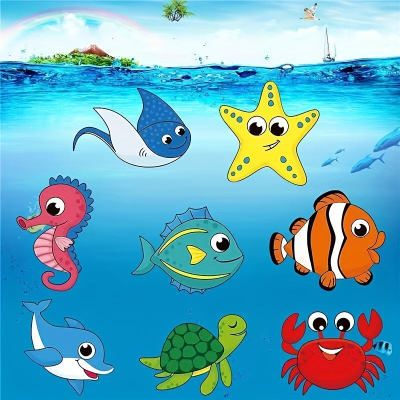 500pcs Animal Reward Stickers Self-adhesive Decorative Labels